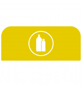 Rubbermaid Hinweisschild 2155200 für Behältereinheit 87l Kunststoff ge