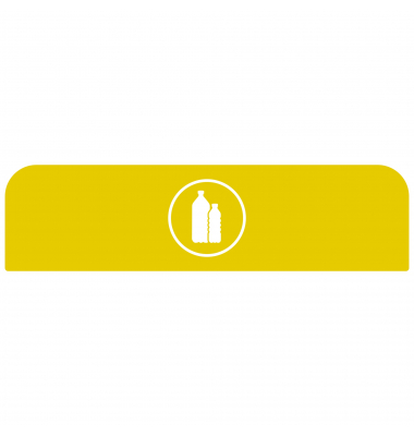 Rubbermaid Hinweisschild 2155294 für Behältereinheit 125l Kunststoff ge