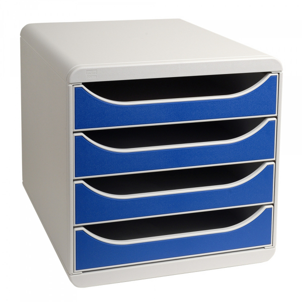 9002493023475 - Schubladenbox BIG-BOX Office 310003D 4Schübe lgrbl 9002493023475 Exacompta