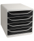 Exacompta Schubladenbox BIG-BOX Office 310014D 4Schübe l.grsw