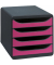Exacompta Schubladenbox BIG-BOX Iderama 310784D 4Sch. himbeer