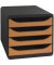 Exacompta Schubladenbox BIG-BOX Iderama 310788D 4Sch. orange