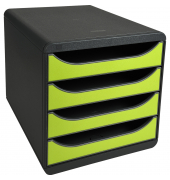 Schubladenbox BIG-BOX Iderama 310725D 4Sch. anisgrün