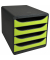 Exacompta Schubladenbox BIG-BOX Iderama 310725D 4Sch. anisgrün