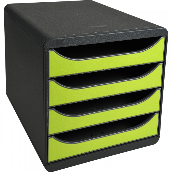 9002493423213 - Schubladenbox BIG-BOX Iderama 310725D 4Sch anisgrün 9002493423213 Exacompta
