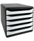 Exacompta Schubladenbox BIG-BOX PLUS 3097213D 5Sch. gloweiß