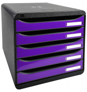 Schubladenbox BIG-BOX PLUS 3097220D 5Sch. gloviolett
