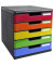 Schubladenbox 301798D Modulo, 5 Schubladen, A4, bunt