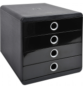 Schubladenbox Pop-Box 314438D A4+ 4Schübe swsi