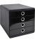 Exacompta Schubladenbox Pop-Box 314438D A4+ 4Schübe swsi