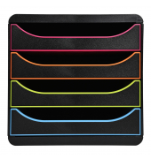 Schubladenbox BIG-BOX 310914D 4Sch. harlekinsw