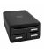 Exacompta Schubladenbox SMALL-BOX Glossy 311714D 3Schübe schwarz