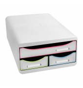 Schubladenbox SMALL-BOX 311913D 3Schübe harlekinws