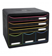 Schubladenbox STORE-BOX MAXI 306914D 6Schübe harlekinsw
