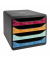 Exacompta Schubladenbox BIG-BOX Maia 3104249D 4Schübe harlekin