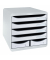 Exacompta Schubladenbox BIG BOX MAXI Office 312740D 6Schübe l.gr