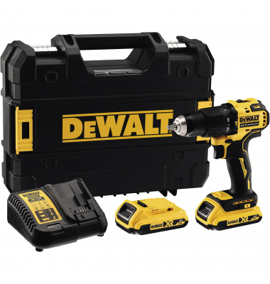 DeWALT Akku-Schlagbohrschrauber DCD709D2TQW 2-Gang 18V