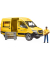 bruder MB Sprinter DHL mit Fahrer 02671 Spielzeugauto