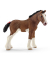 Schleich Farm World 13810 Clydesdale Fohlen Spielfigur