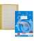 Schulheft 10767267 x.book, Lineatur 2 / Schreiblern-Lineatur, A4, 80g, blau, 32 Blatt / 64 Seiten