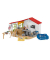 Schleich Farm World 42502 Tierarzt-Praxis mit Haustieren Spielfiguren-Set