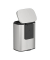 WENKO Sare Kosmetikeimer Wandmontage 5,0 l silber, matt