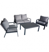 Garden Pleasure Sitzgruppe Victoria anthrazit