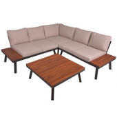 Garden Pleasure Loungegruppe Theresa braun