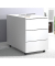 VCM my office Dalosa Rollcontainer weiß 3 Auszüge 39,0 x 70,0 x 55,0 cm