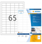 5.200 HERMA Etiketten weiß 38,1 x 21,2 mm
