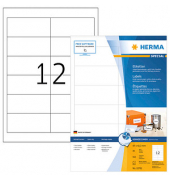 Etiketten Special 10781, wei&szlig;, 97x42,3mm, rechteckig