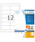 Etiketten Special 10781, weiß 97x42,3mm, rechteckig, 