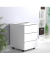 VCM my office Dalosa Rollcontainer weiß 3 Auszüge 39,0 x 45,0 x 55,0 cm