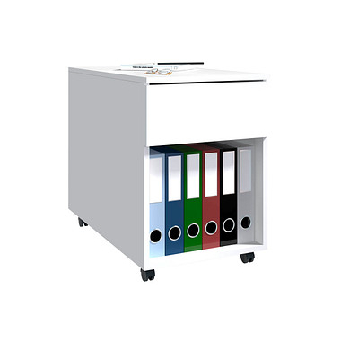 VCM my office Dasola Rollcontainer weiß 1 Auszug 39,0 x 70,0 x 55,0 cm