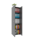 VCM my office Aktenschrank Ulas, 918437 anthrazit 4 Fachböden 49,0 x 34,0 x 178,0 cm