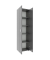 VCM my office Aktenschrank Ulas, 918437 anthrazit 4 Fachböden 49,0 x 34,0 x 178,0 cm