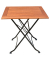 Garden Pleasure Gartentisch Wien braun quadratisch 80,0 x 80,0 x 74,0 cm