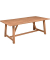 Garden Pleasure Gartentisch Oakland braun rechteckig 100,0 x 200,0 x 75,0 cm