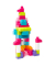 Mattel GAMES Mega Bloks DCH54 Bausteinbeutel Bausatz