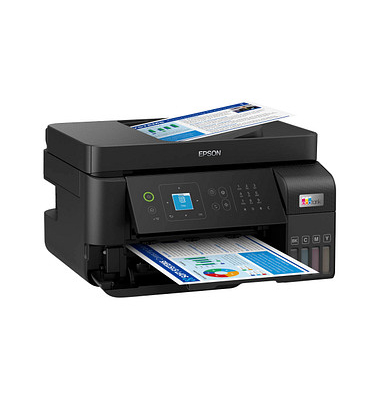 EPSON EcoTank ET-4810 4 in 1 Tintenstrahl-Multifunktionsdrucker schwarz