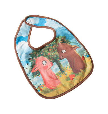unisex Lätzchen Rosalie & Trüffelchen braun Einheitsgröße Lätzchen