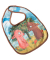 unisex Lätzchen Rosalie & Trüffelchen braun Einheitsgröße Lätzchen