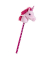 heunec Steckenpferd mit pinker Mähne rosa