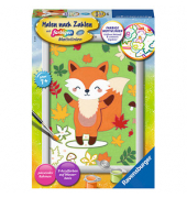 Ravensburger Malen-nach-Zahlen Süßer Fuchs mehrfarbig