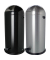 helit the step dome Mülleimer 52,0 l schwarz