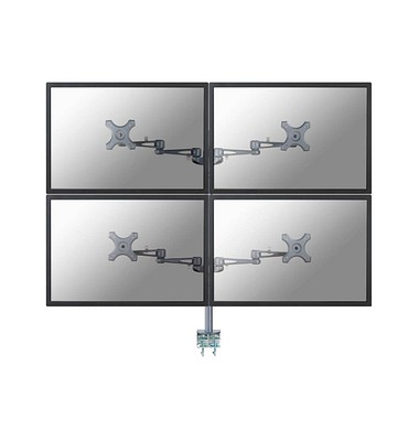 Neomounts by Newstar Monitor-Halterung FPMAD935D4 silber, Tischklemme