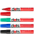 Permanentmarker Office line, E-713004 DO, Pack, 4-farbig sortiert, 1,5-3mm Rundspitze