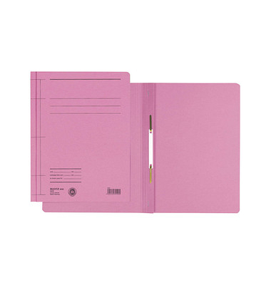 Schnellhefter 3000-00-22, A4, pink, Karton, 250g, Vorderdeckel opak