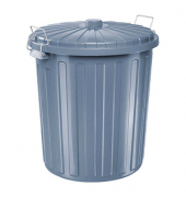 helit Mülleimer 55,0 l grau