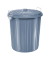 helit Mülleimer 55,0 l grau
